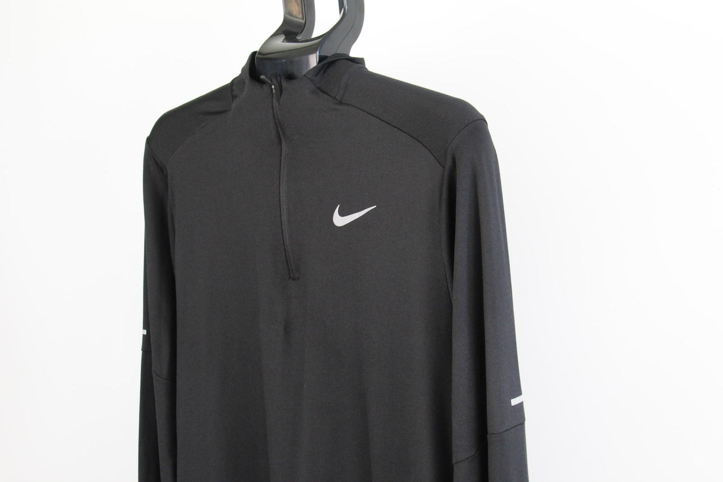 Nike Dri-FIT 1/4 Zip Performance Top – Size M – Black