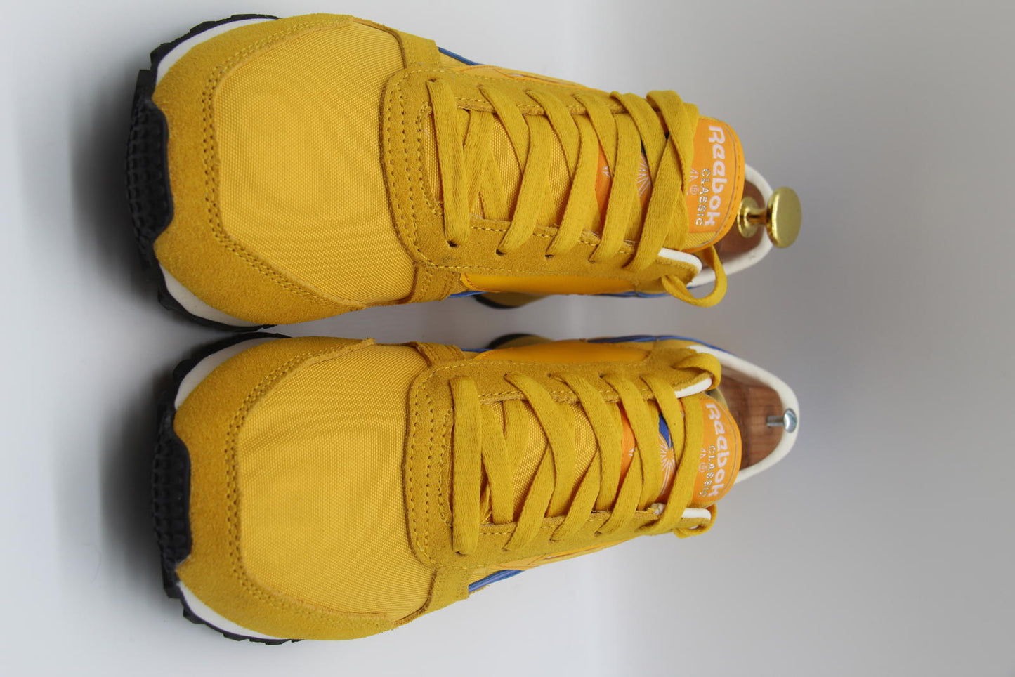 Reebok Classic Leather AZ – Fierce Gold / Bold Blue FX0858 US 8 / UK 7 / EU 40.5