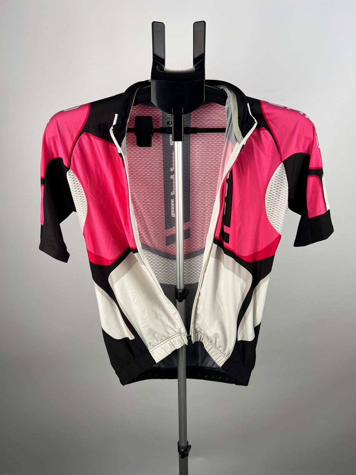 Capo - Made in Italy - Cycling Jersey Top - Size S - Grey/Pink