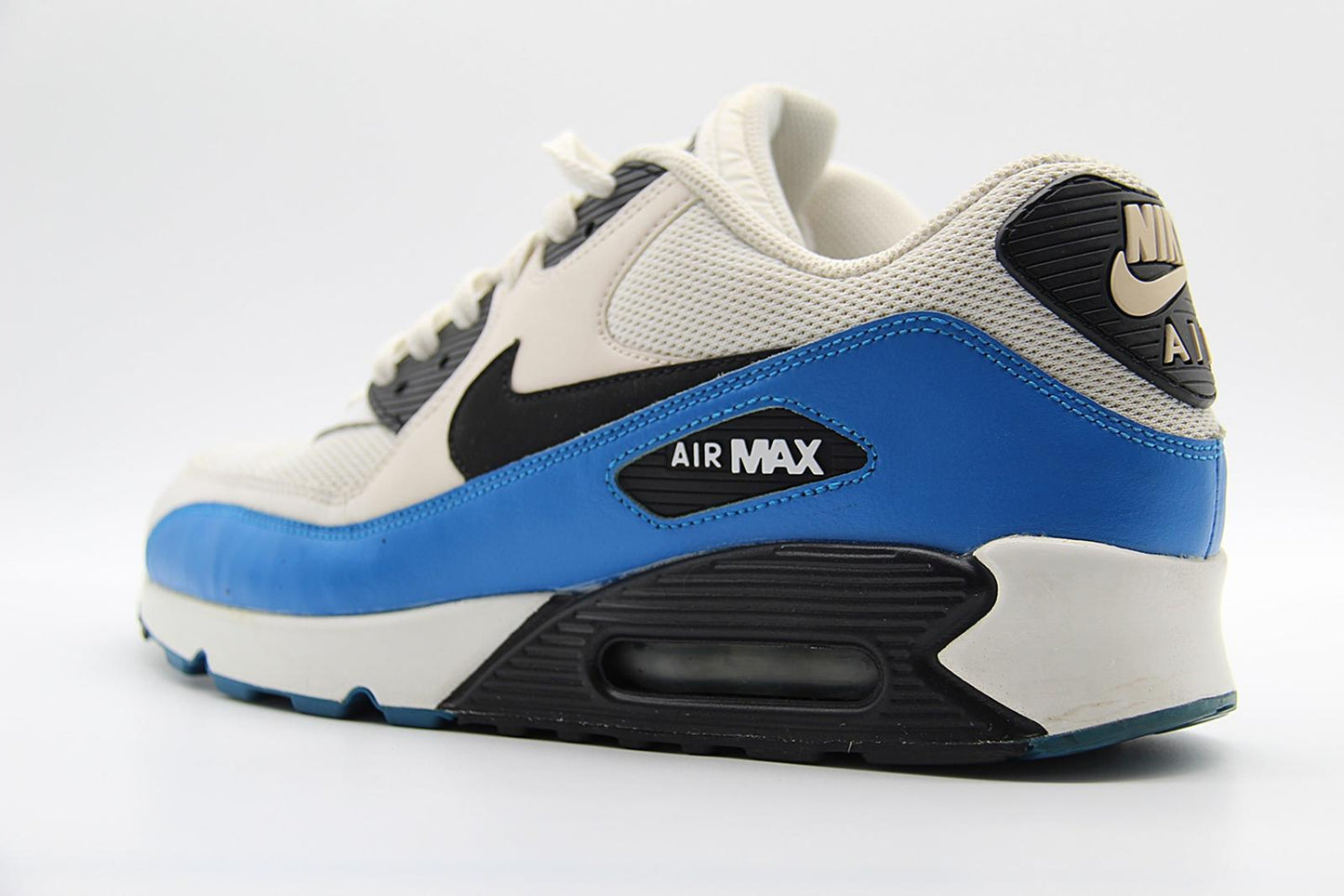 Nike Air Max 90 Essential White Black Military Blue - US 11.5 - No Original Box