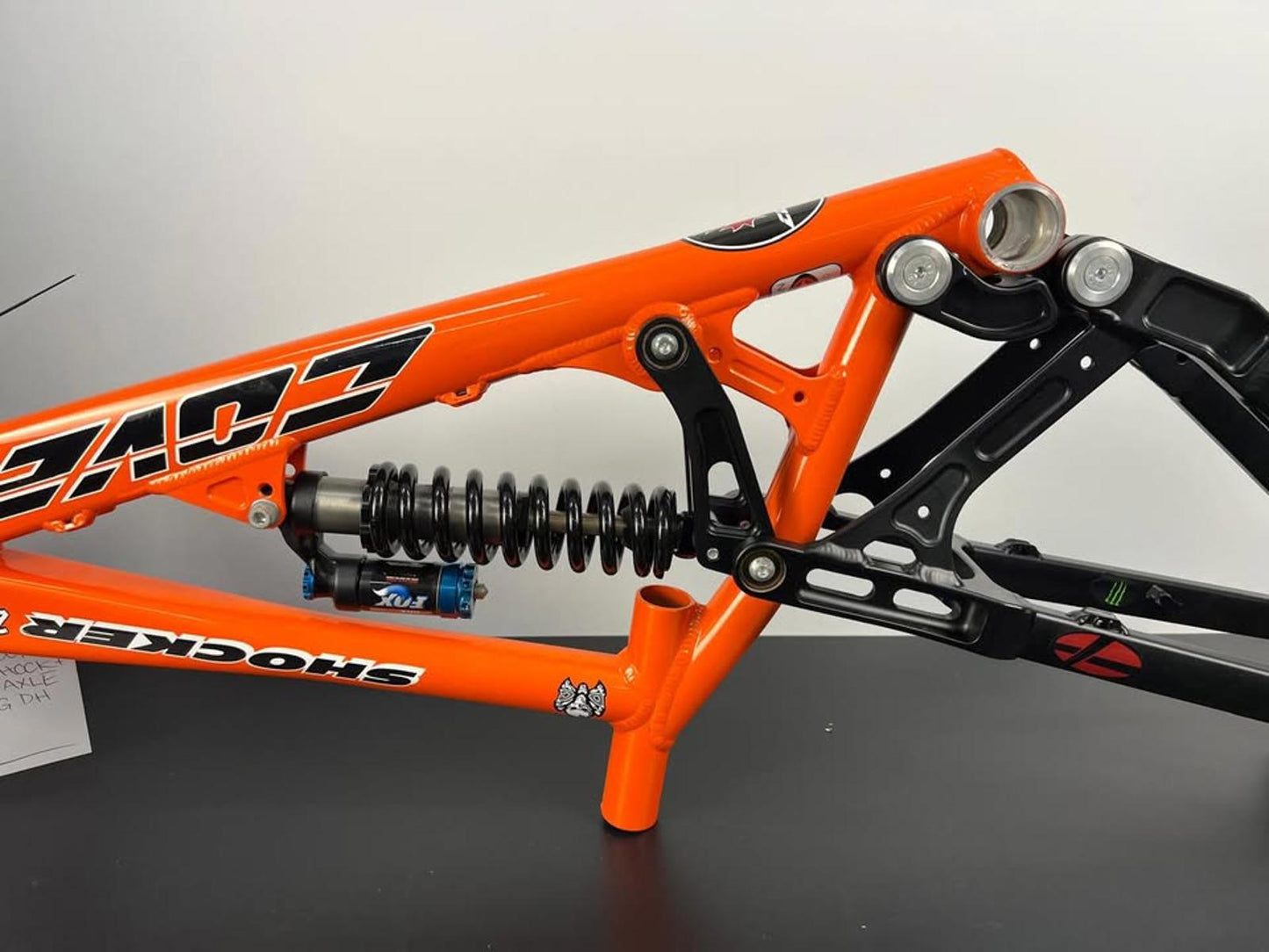 Cove Shocker DH Frame With Fox Shock, Axle & Headset