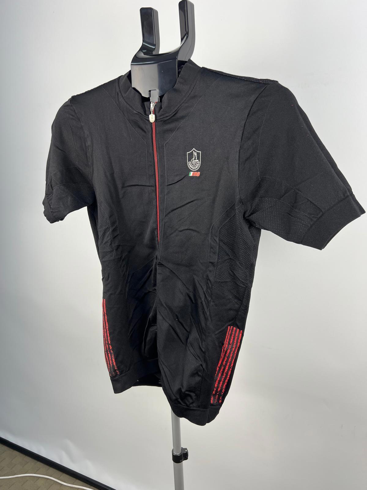 Campagnolo RS Cycling Jersey - Black/Red - Short Sleeve - Size M