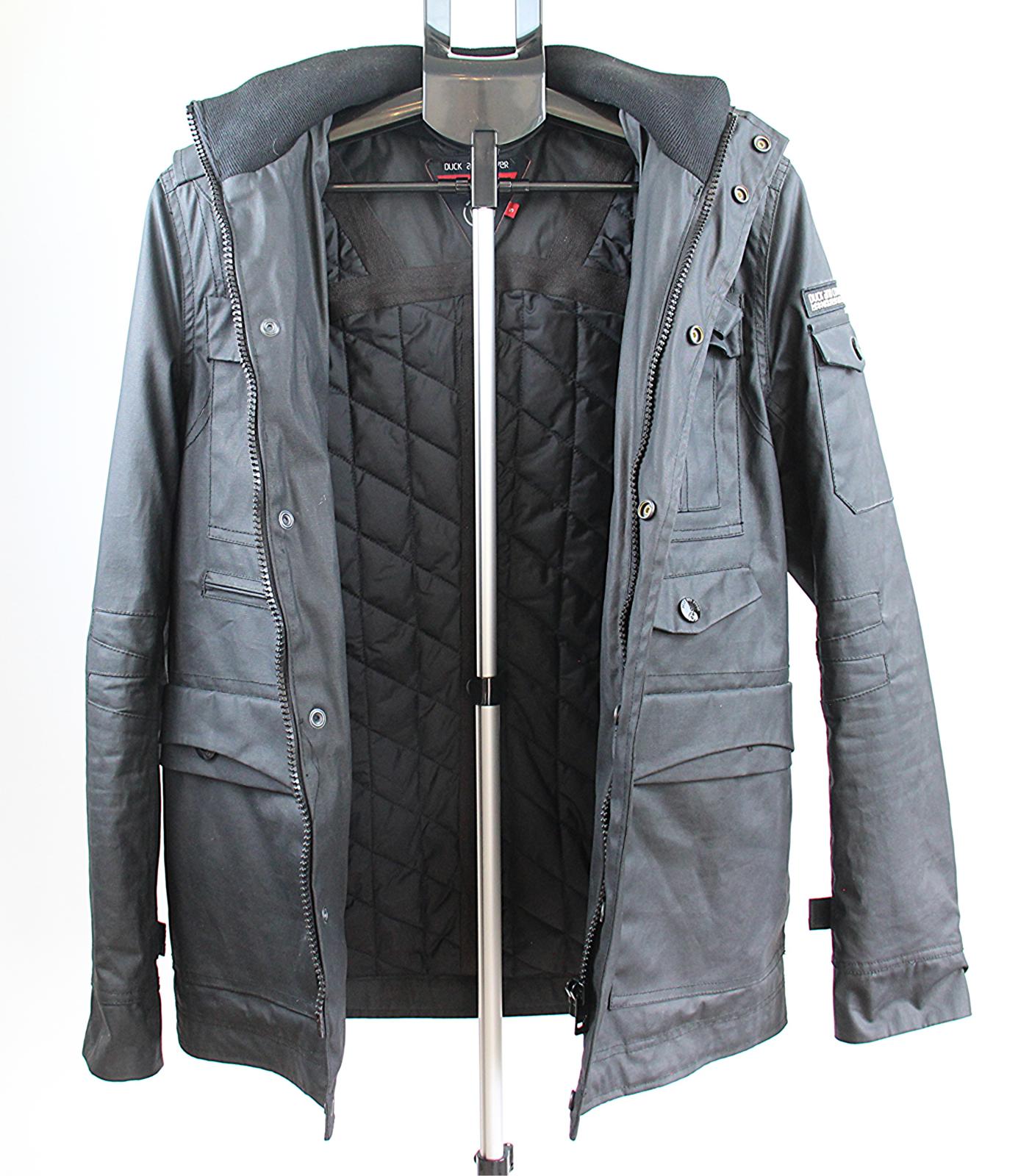 Duck and Cover Men’s Parka Jacket – Stylish & Functional – Size S