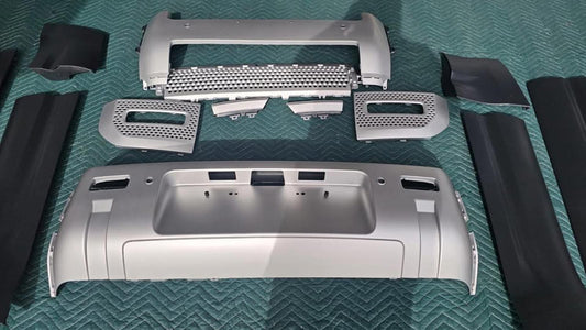Land Rover Defender L663 Full Exterior Trim Kit – OEM Ceres Silver