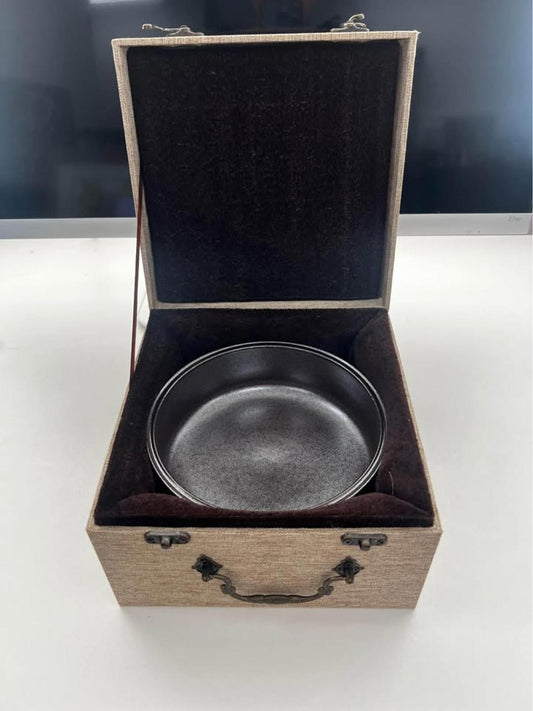 Vintage Serving Dish Set in Decorative Storage Box