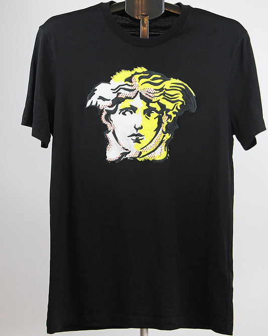 Versace Taylor Fit Medusa Pop Art Graphic T-Shirt – Size M