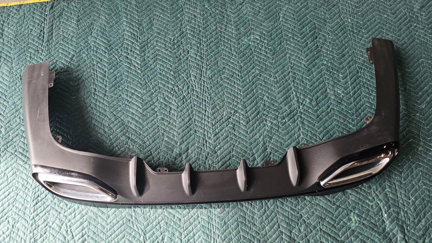 Genuine Mercedes CLA C118 AMG Line Rear Diffuser – Dual Exhaust (2019–2024)