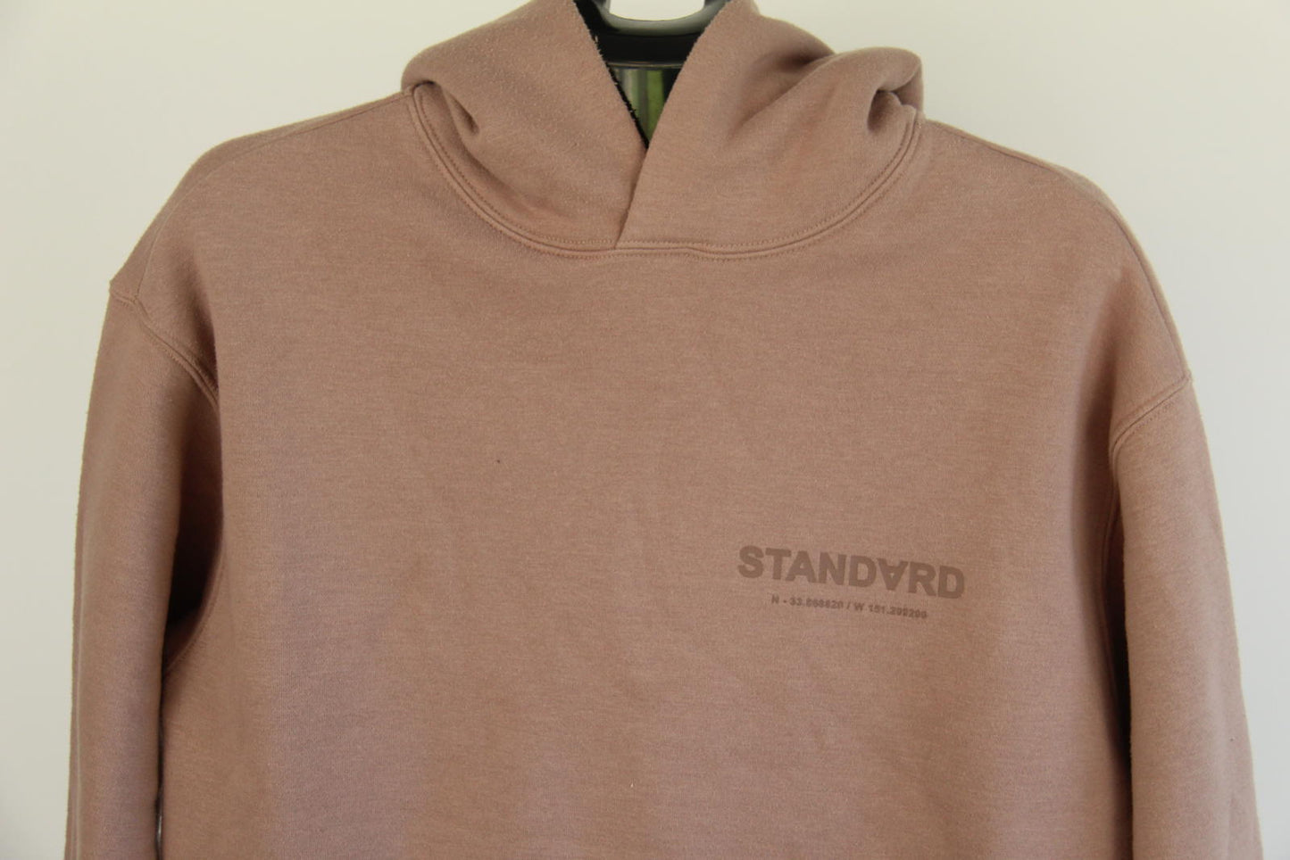 STANDARD Coordinates Graphic Hoodie – Brown (Size S)
