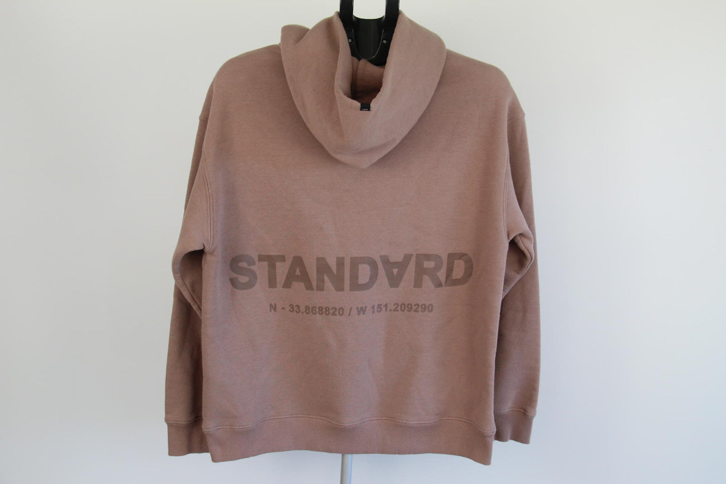 STANDARD Coordinates Graphic Hoodie – Brown (Size S)