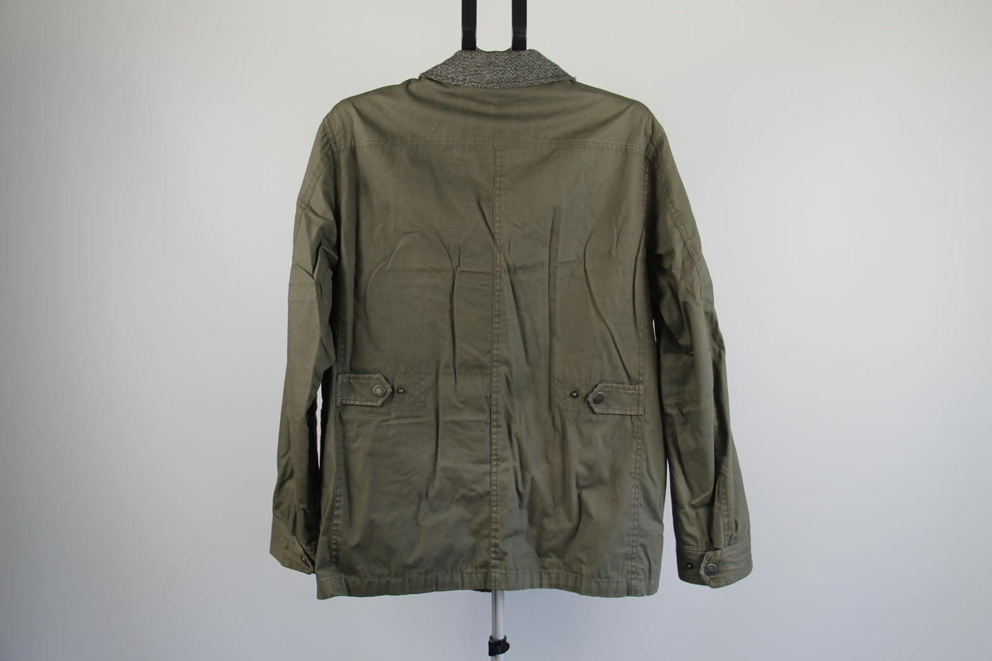 Ben Sherman Olive Green Cotton Jacket - Size L