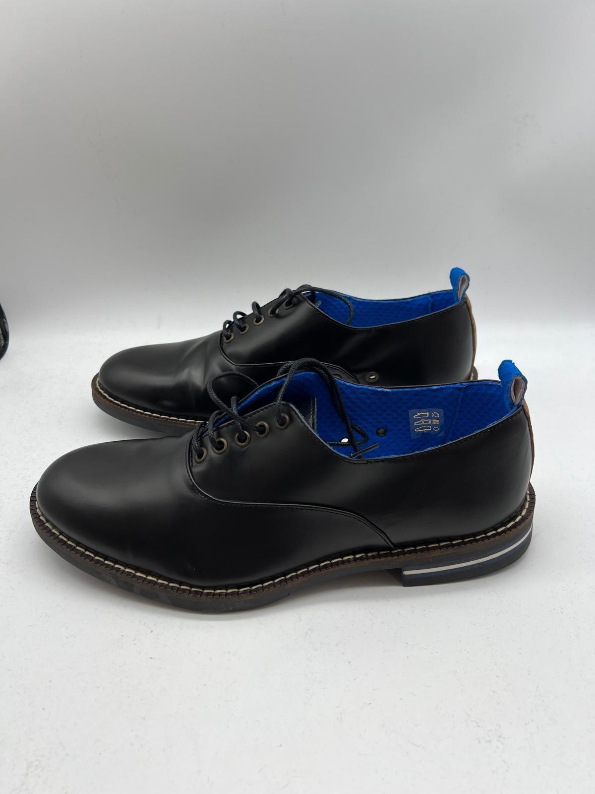 SWEAR London Chaplin12 Black Leather Derby Oxford Shoes EU41 UK7 Portugal