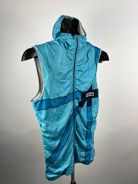 Assos Hooded Thermal Cycling Vest/Gilet – Men’s Medium – Blue