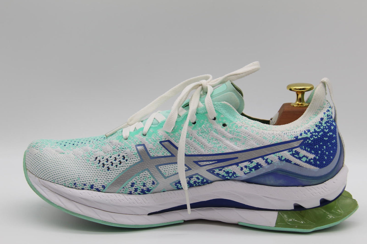 ASICS GEL-Kinsei Blast – White - Mint Green (1012B068) US 9 / UK 7 - Women’s
