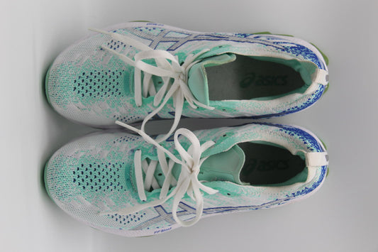 ASICS GEL-Kinsei Blast – White - Mint Green (1012B068) US 9 / UK 7 - Women’s