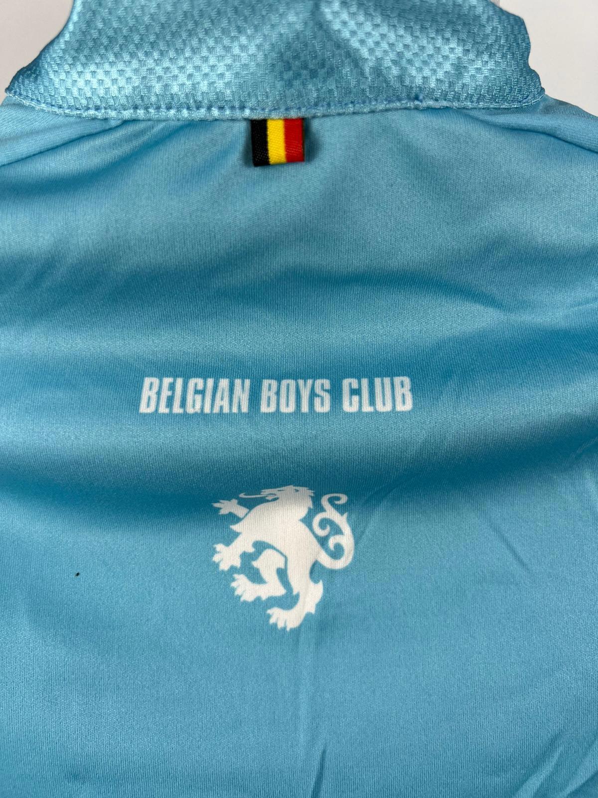 Belgian Boys Club 'Full Gas' Cycling Jersey - S - Light Blue - Made in Italy