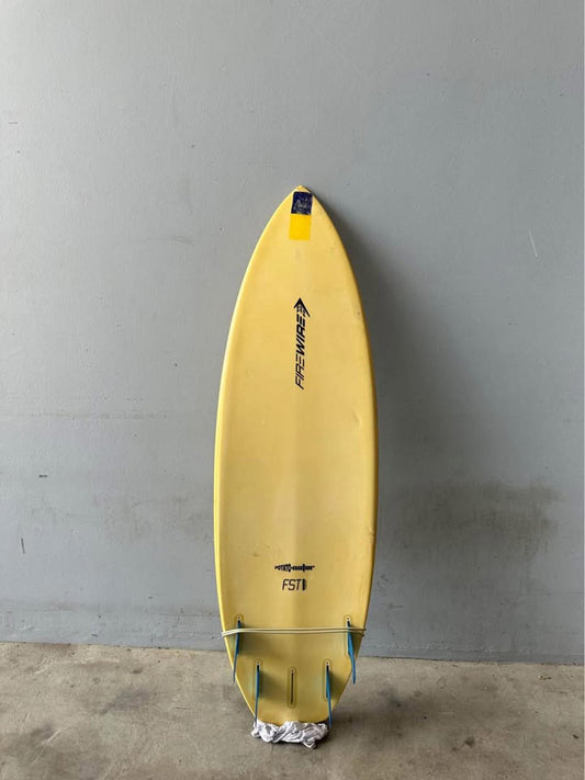 Firewire FST Surfboard 5’8” Quad + FK Travel Bag
