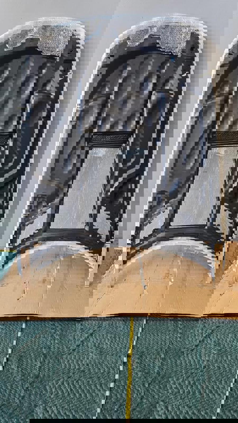 CMST Carbon Fiber & Glass Hood – Mercedes-AMG GT (C190) | One-Sided Woven Carbon