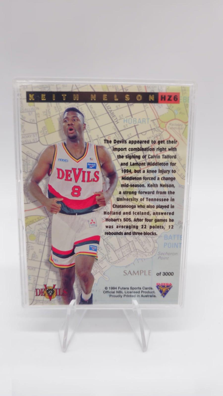 1994 Australia Basketball Card NBL 'Series 2 New Horizon' Card Full Set (6)