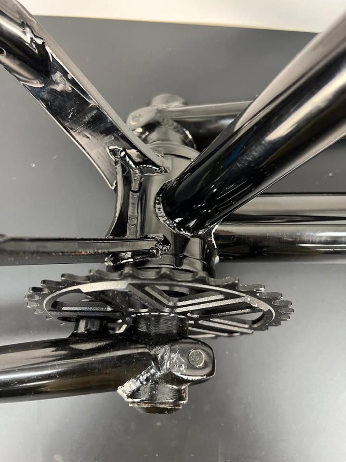 FireEye Short Fuse 360 Dirt Jump Bicycle Frame With Cranks-Sprocket & Seat Clamp
