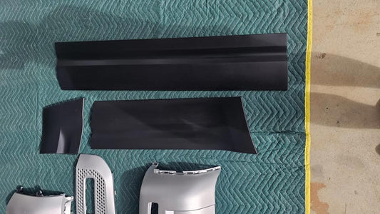 Land Rover Defender L663 Full Exterior Trim Kit – OEM Ceres Silver