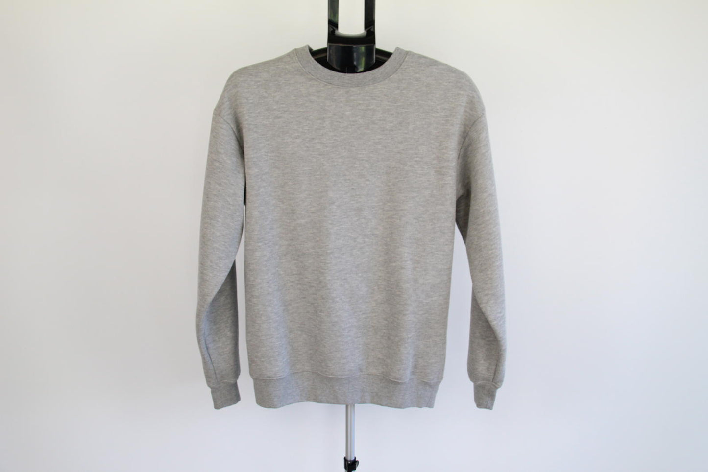General Pants Co. Grey Crew Neck Brushed Back Fleece Sweatshirt - Size XS