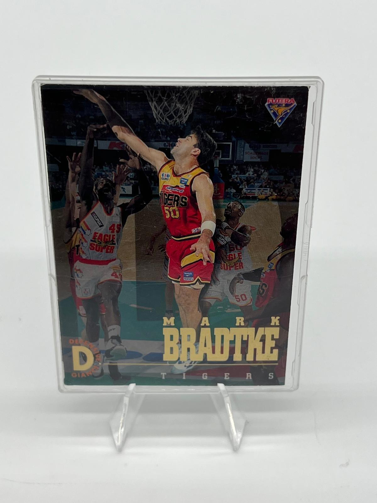 1994 Futera NBL Defensive Giants Trading Card DG7 Mark Bradtke