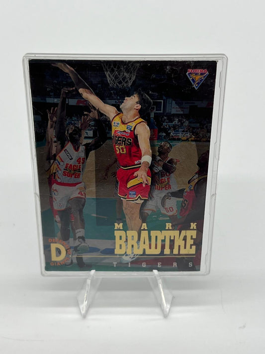 1994 Futera NBL Defensive Giants Trading Card DG7 Mark Bradtke