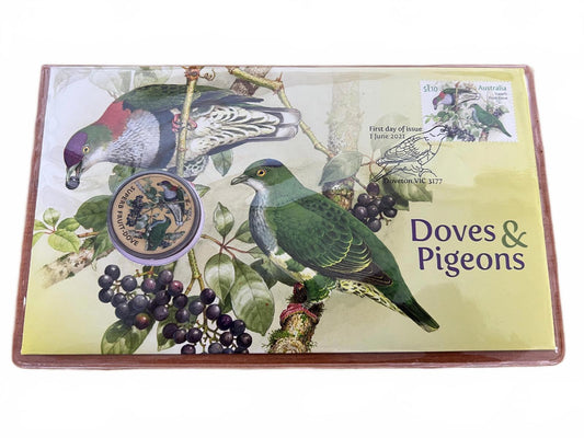 Limited Edition Doves & Pigeons Postal Cover - Australia Post 2021