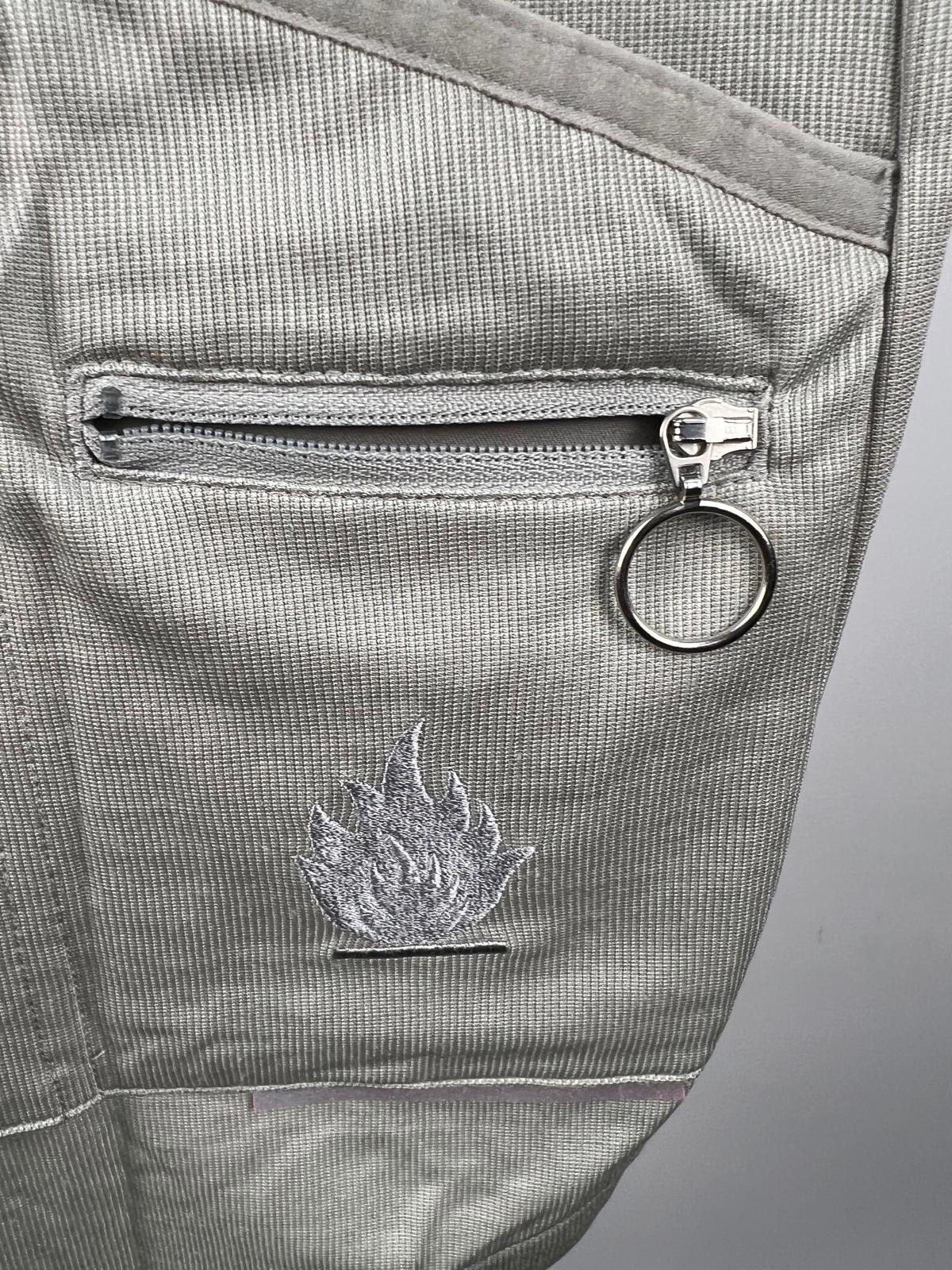 Rapha Short Sleeve Cycling Jersey XS Pink Grey White 1/4 Zip