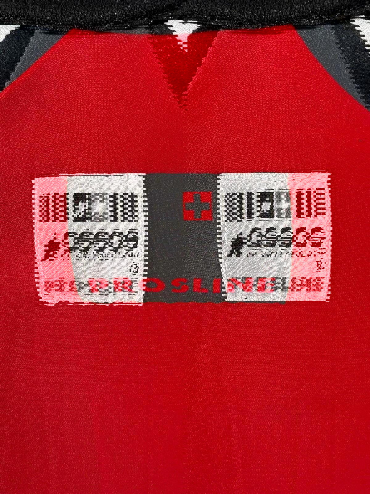 Assos Men's Utility Jacket Black and Red Full Zip