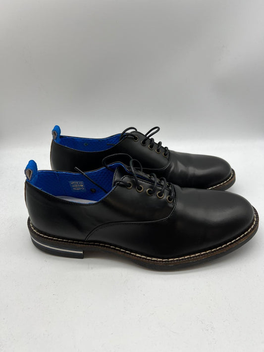 SWEAR London Chaplin12 Black Leather Derby Oxford Shoes EU41 UK7 Portugal