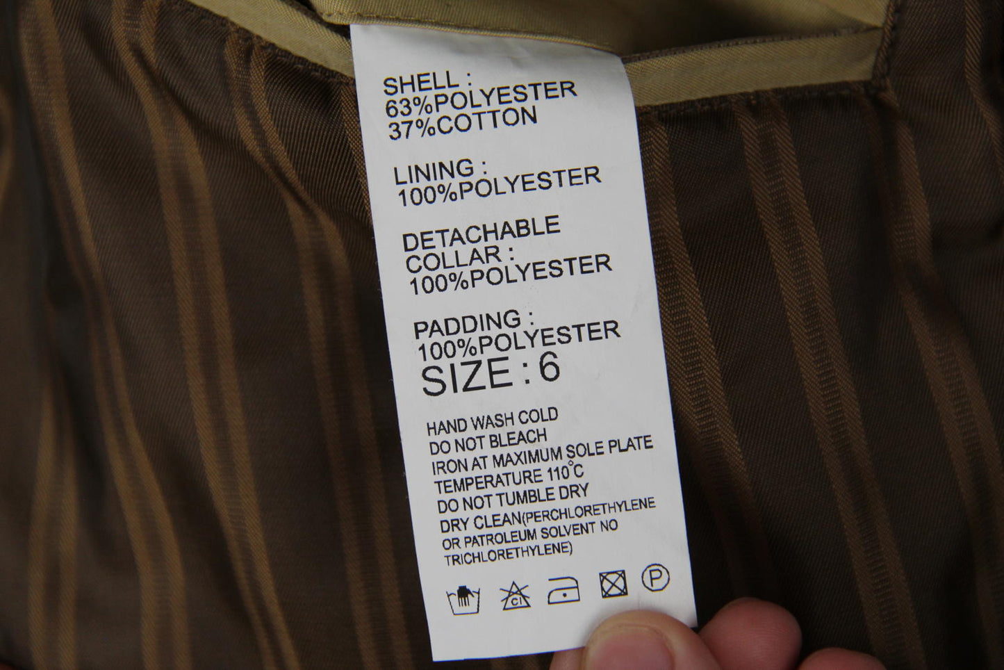 Balenciaga Beige Oversized Jacket – Size 6 (EU 46 / Medium)