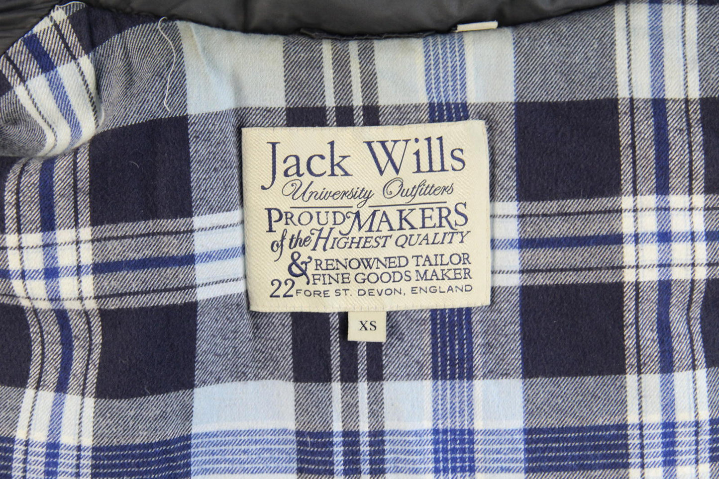 Jack Wills Puffer Vest – Size XS – Women’s Lightweight Quilted Gilet