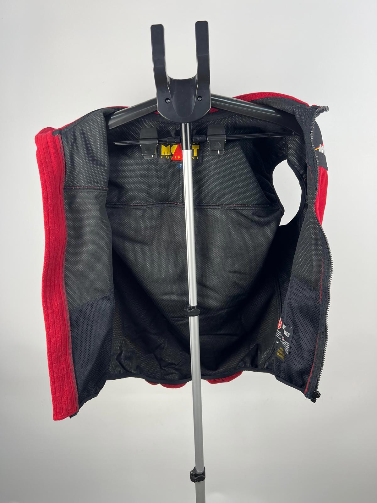 Mont Adventure Equipment Gore Windstopper Fleece Vest Red/Black S