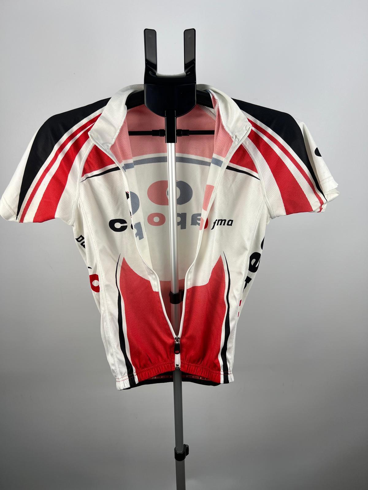 Capoforma Cycling Jersey S Made in Italy Full Zip Short Sleeve Red