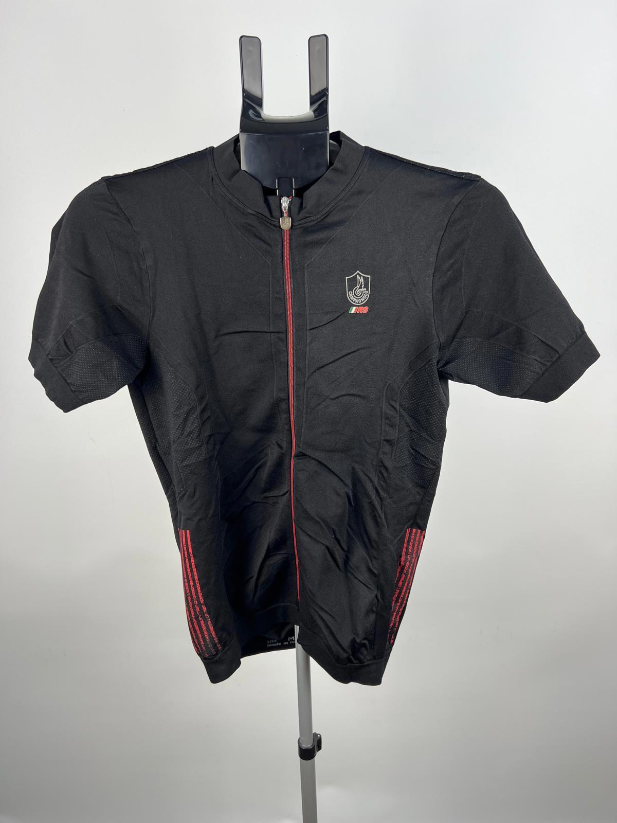 Campagnolo RS Cycling Jersey - Black/Red - Short Sleeve - Size M
