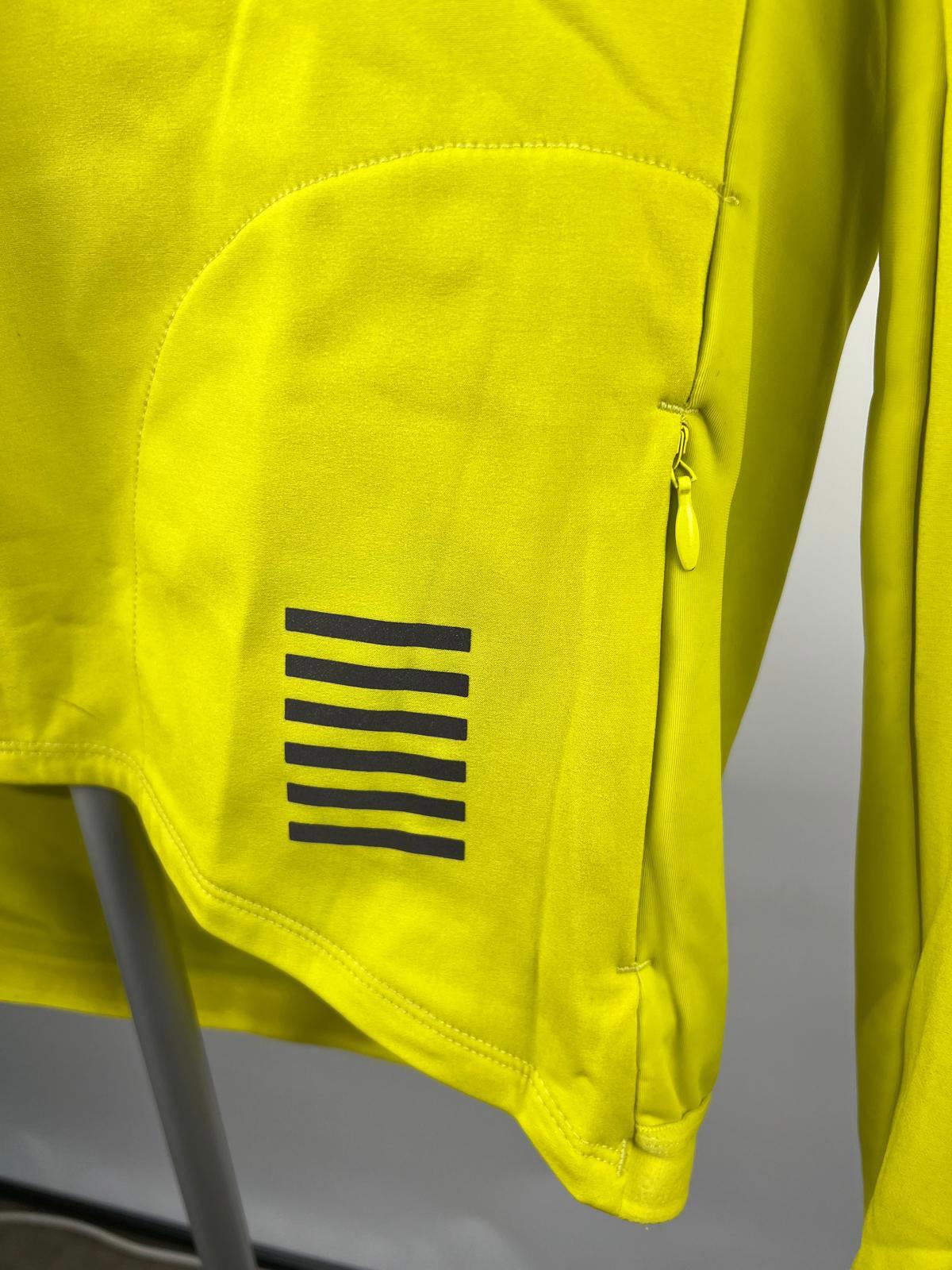 Rapha Pro Team Cycling Jacket Small Hi-Vis Yellow, Race Fit