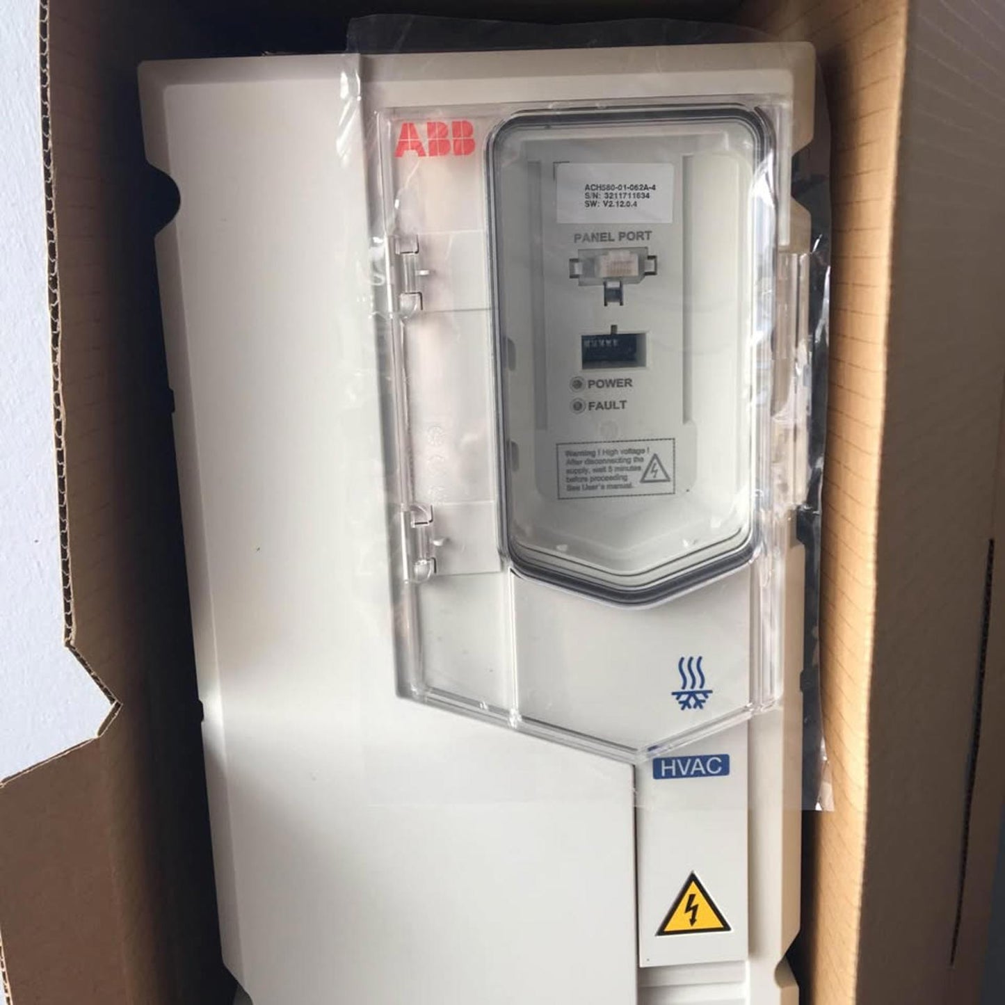 ABB ACH580-01-06A2-4+8056 – HVAC Variable Frequency Drive – New