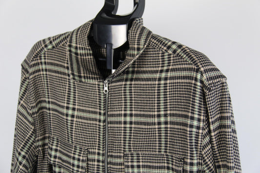 H&M L.O.G.G. Men's Zip-Up Overshirt Jacket – Size Large –
