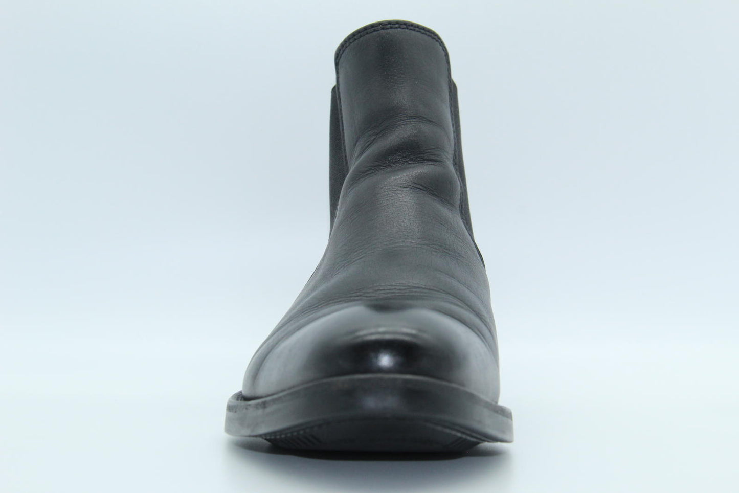Lottusse Mens Chelsea Leather Boots Size 7 (L6607)