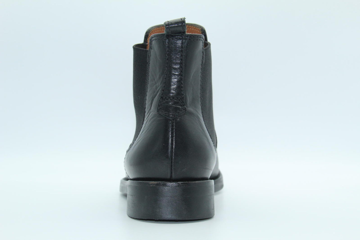 Lottusse Mens Chelsea Leather Boots Size 7 (L6607)