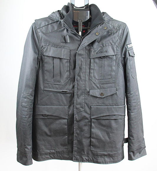 Duck and Cover Men’s Parka Jacket – Stylish & Functional – Size Small