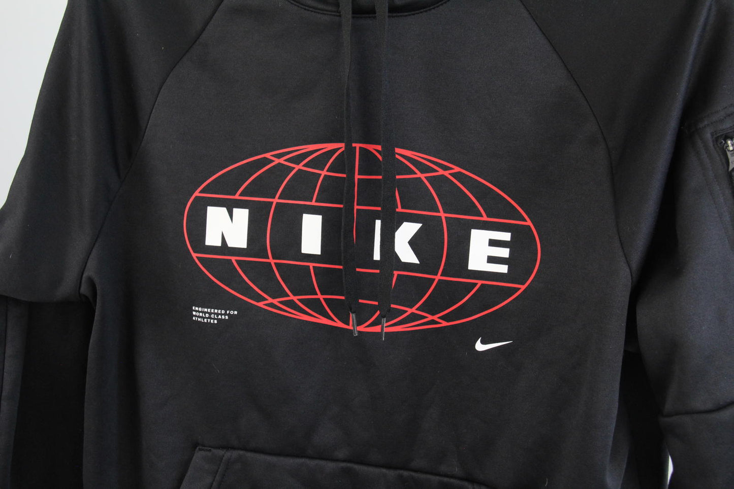 Nike Therma-Fit Graphic Hoodie Men's Small Pullover Sweatshirt Fleece Warm Gym