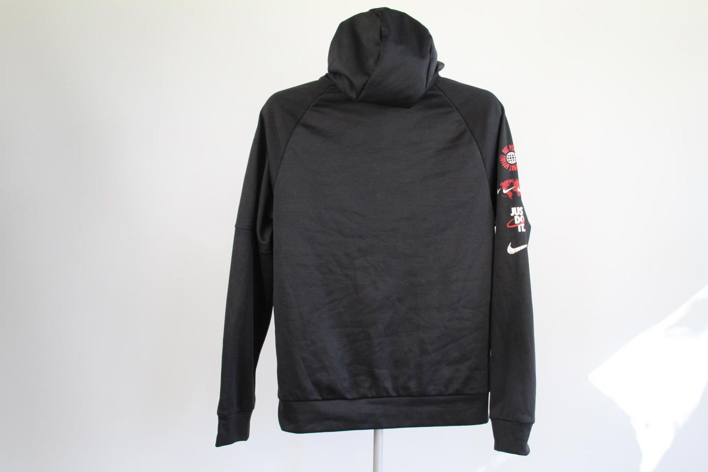 Nike Therma-Fit Graphic Hoodie Men's Small Pullover Sweatshirt Fleece Warm Gym