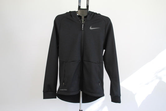 Nike Pro Therma-FIT Full Zip Hoodie – Size Small – Black