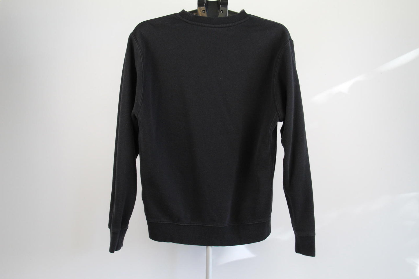 Nike Fleece Crew Neck Sweatshirt Men's Medium Black Pullover Jumper Warm Gym