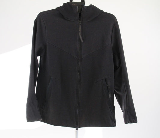 Nike Full Zip Hoodie Men's Medium Black Sweatshirt Jumper Track Jacket Swoosh