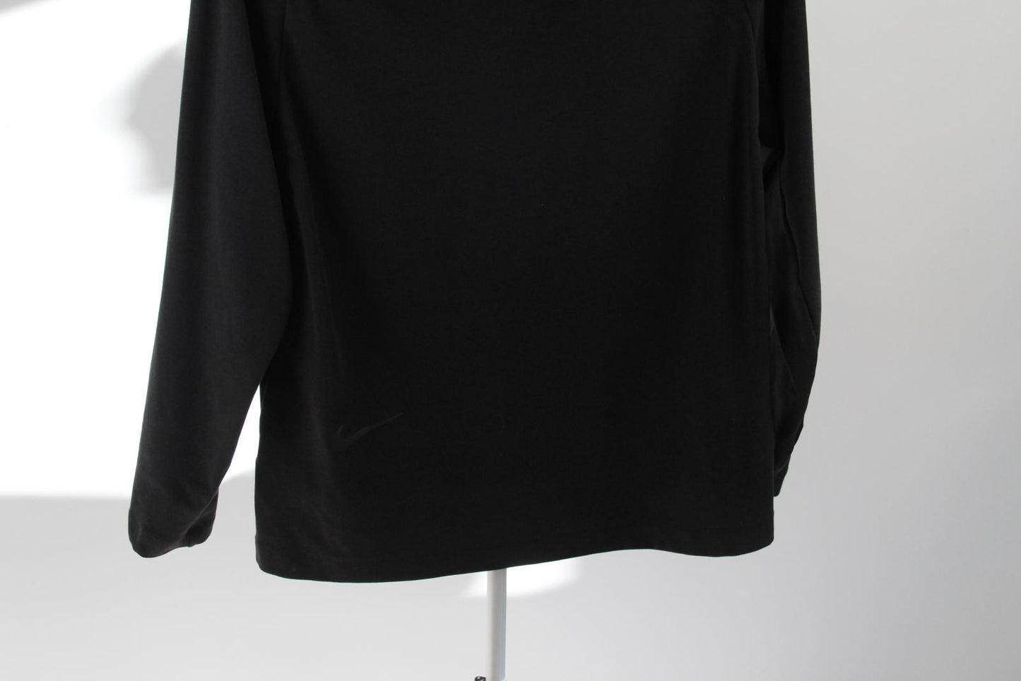 Nike Full Zip Hoodie Men's Medium Black Sweatshirt Jumper Track Jacket Swoosh