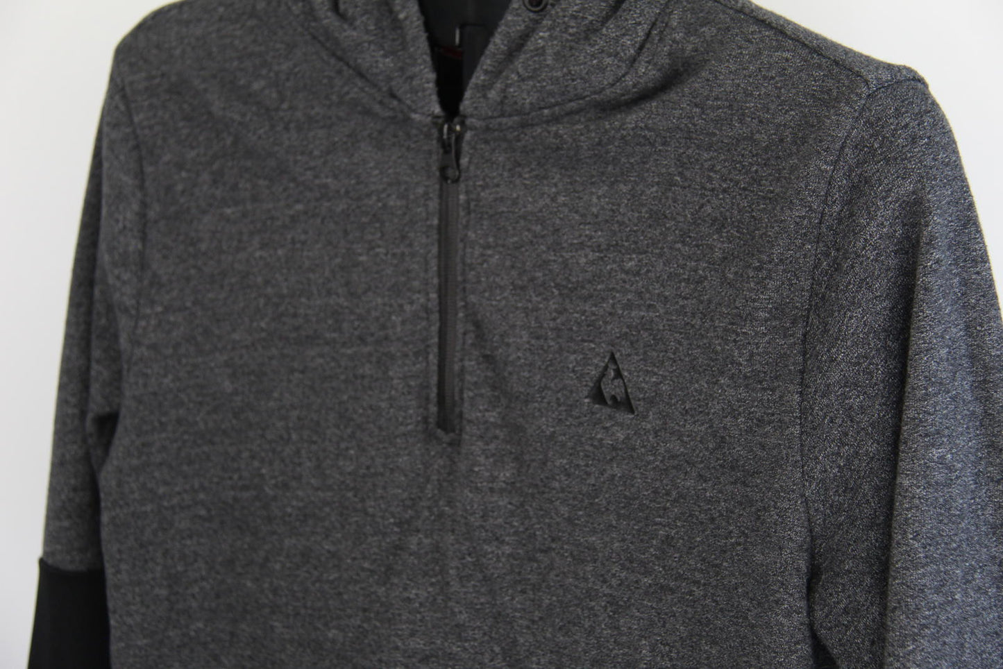 Le Coq Sportif Men's Half-Zip Pullover Hoodie – Size Small