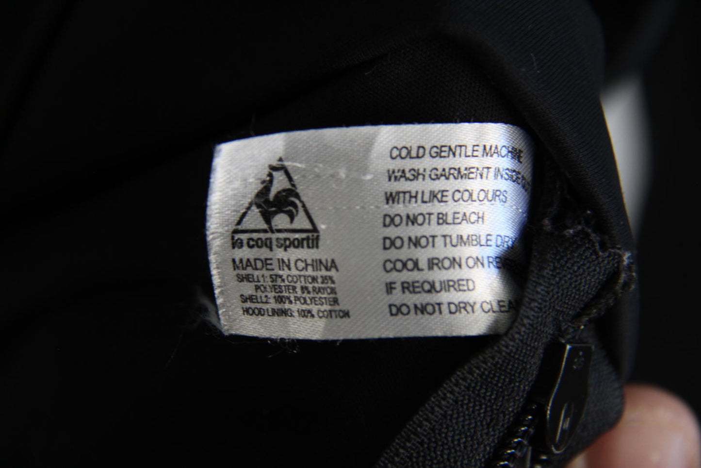 Le Coq Sportif Men's Half-Zip Pullover Hoodie – Size Small